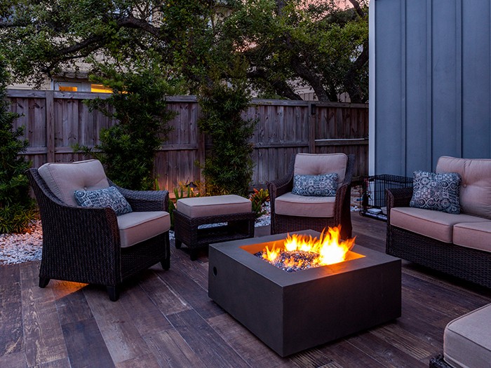 Extend the season with a fire pit
